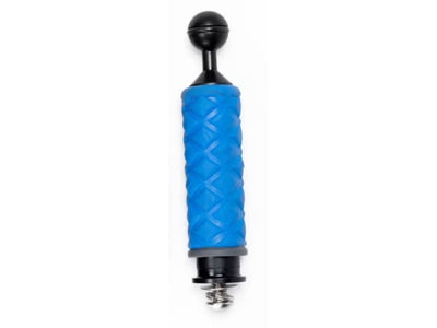 Ultralight Control Systems Black grip handle with ball and 3/8″ button head bolt with washers AC-H-BL Blue
