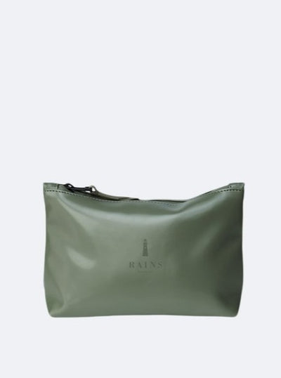 Rains Cosmetic Bag Shiny Olive 