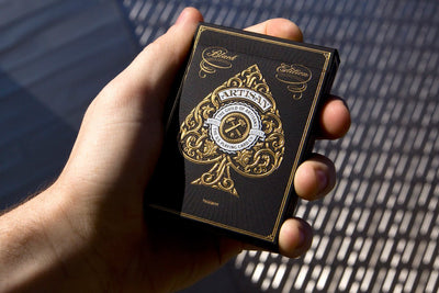 Theory 11 Artisan Playing Cards Black Edition