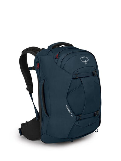 Osprey Farpoint 40 Men's Travel Pack Carry-On Muted Space Blue 