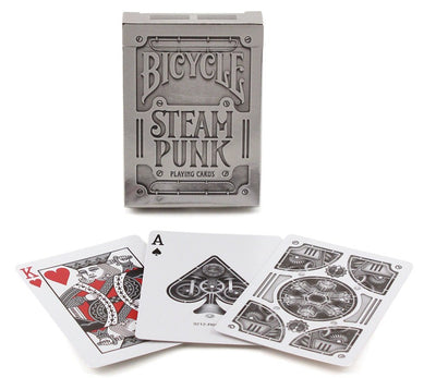 Bicycle® Silver Steampunk Playing Cards