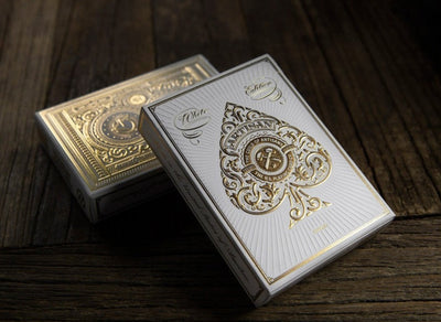 Theory 11 Artisan Playing Cards White Edition