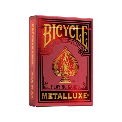 Bicycle® Metalluxe Red Playing Cards