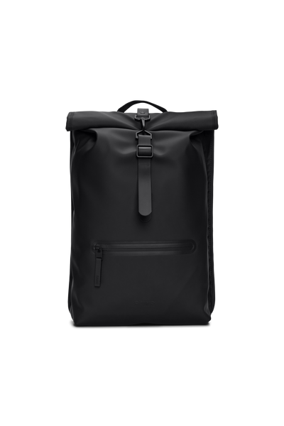 Rains Rolltop Rucksack W3 Black