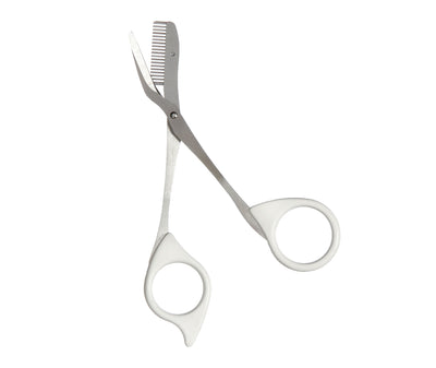 Seki Edge Eyebrow Comb Scissors SS-605 trim eyebrows 