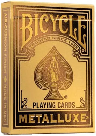 Bicycle® Metalluxe Gold Playing Cards