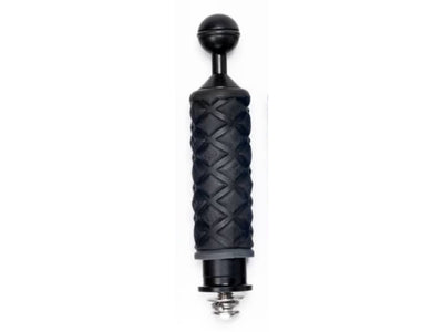 Ultralight Control Systems Black grip handle with ball and 3/8″ button head bolt with washers AC-H Black