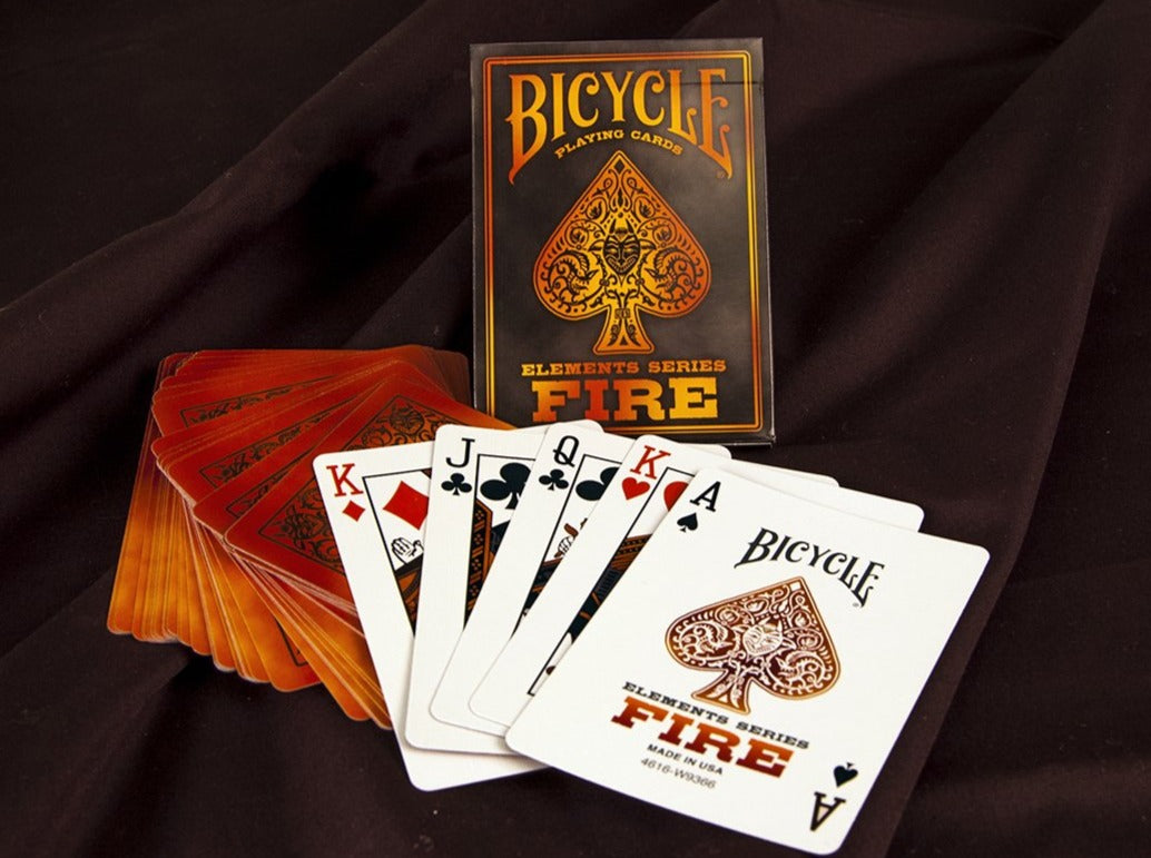 Bicycle® Fire Playing Cards – Jetset Gear