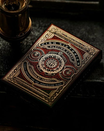 Theory 11 High Victorian Playing Cards Red