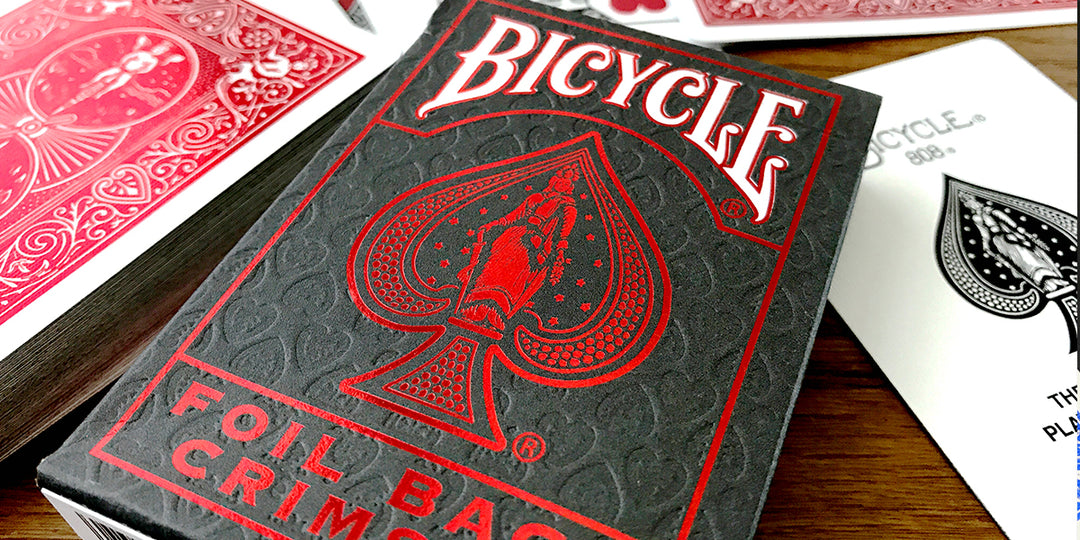 bicycle playing card shop near me Bicycle Foil Metalluxe Red Playing Cards