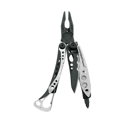 Leatherman Skeletool Black and Silver Open