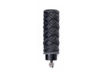Ultralight Control Systems Handle with black grip and 1/4" mounting rod TR-DH-BK