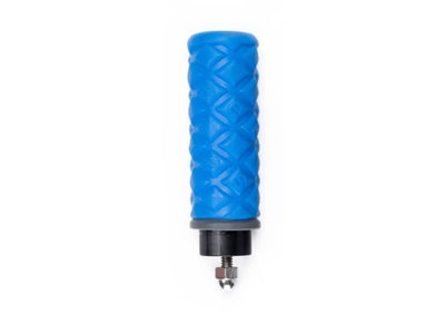 Ultralight Control Systems Handle with blue grip and 1/4" mounting rod TR-DH