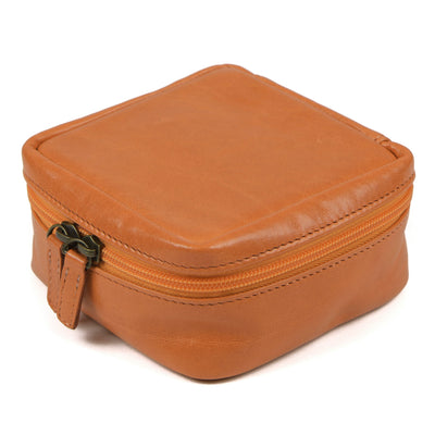 Moore and Giles Travel Case Large Mont Blanc Tangerine