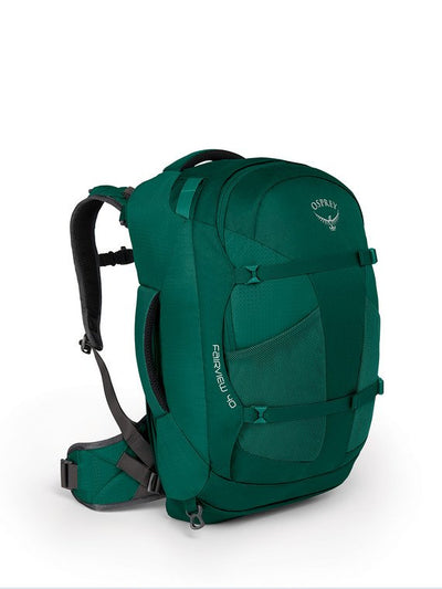 Osprey Fairview 40 Travel Pack Carry-On Women's Backpack Rainforest Green