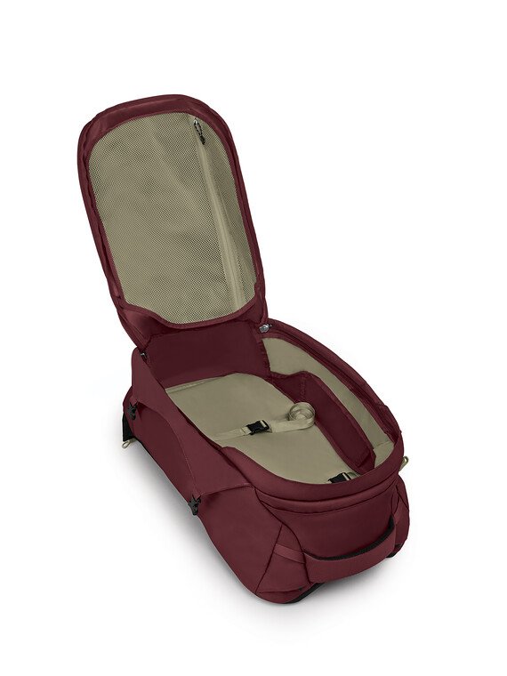 osprey backpack 40 fairview Osprey Fairview 40 Travel Pack Zircon Red