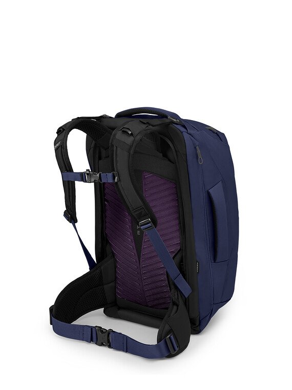osprey 40 backpack shopping Fairview Women's Travel Pack Cascade Blue/ Torrent Blue Torrent Blue is a versatile travel backpack designed for extended trips and adventure vacations Osprey Farpoint 40L is the