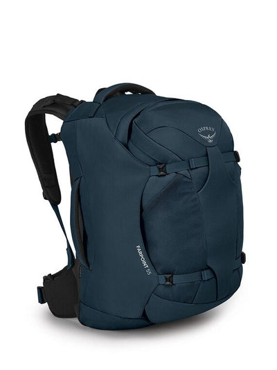 Osprey Farpoint 55 Travel Pack (Men's Travel Backpack) Muted Space Blue