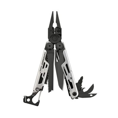 Leatherman Signal Black and Silver Limited Edition Open