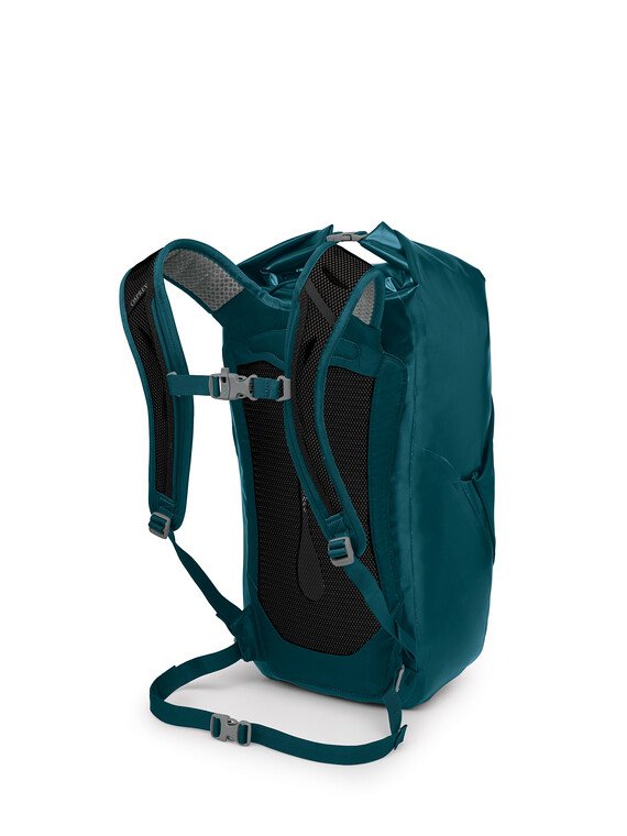 osprey bags waterproof Osprey Transporter Roll Top Waterproof 30-Night Jungle Blue